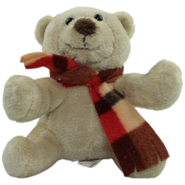 Tröster-Teddy mit buntem Schal