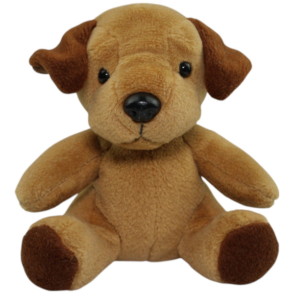 Kleiner brauner Hund, sitzend