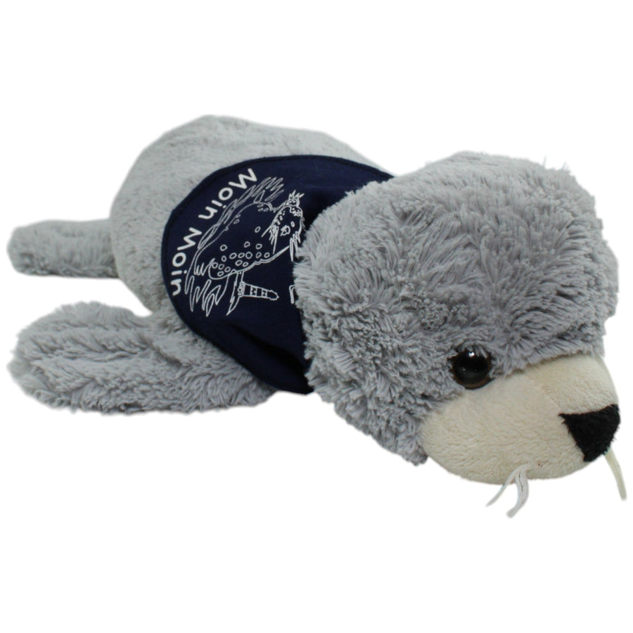 Seehund mit Halstuch "Moin Moin"