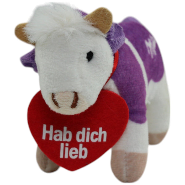 Milka, Plüsch-Kuh mit Herz "Hab dich lieb"