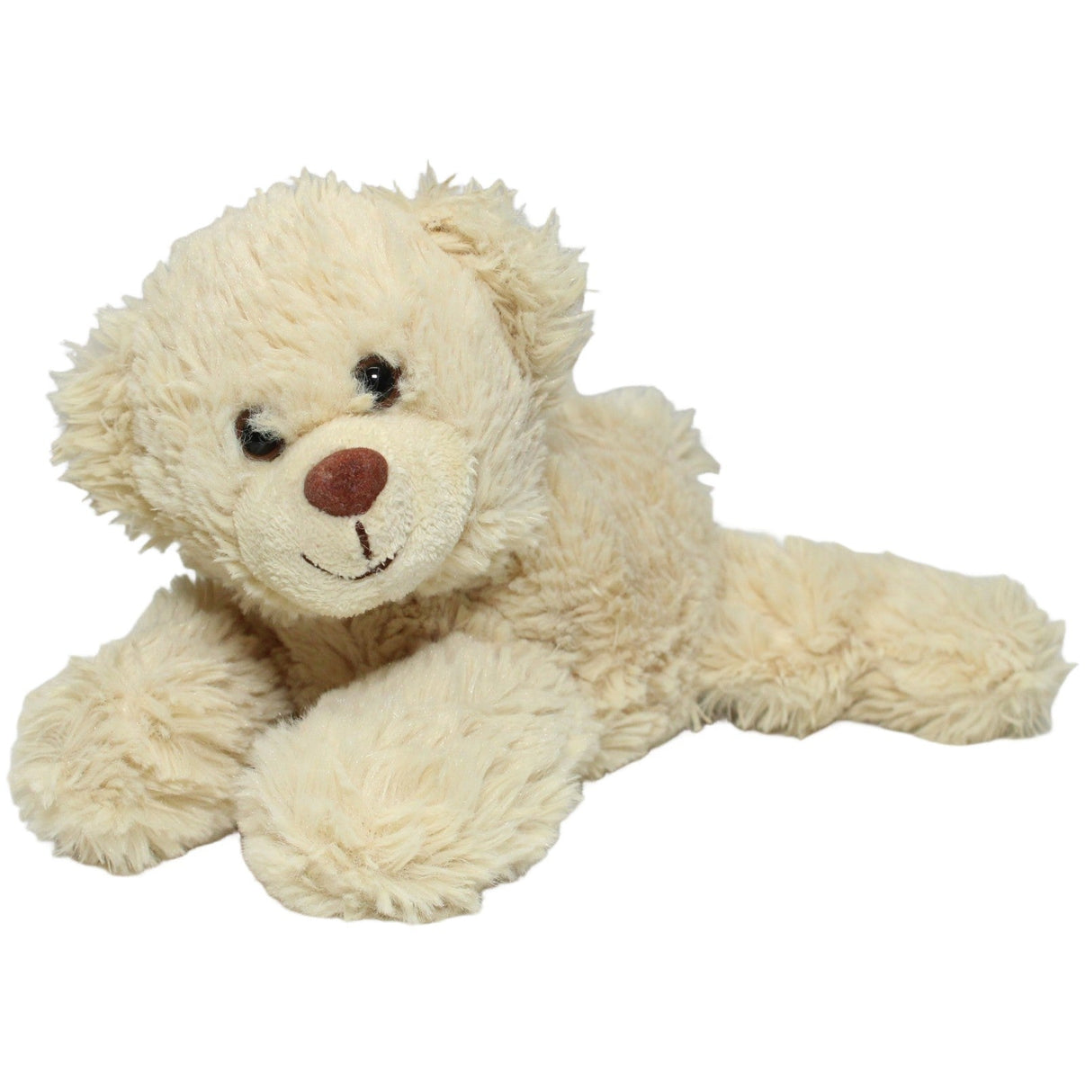 123000014364 Nanu - Nana Teddybär beige, liegend Kuscheltier Kumpel Leo 23cm Beige ebay - stofftiere