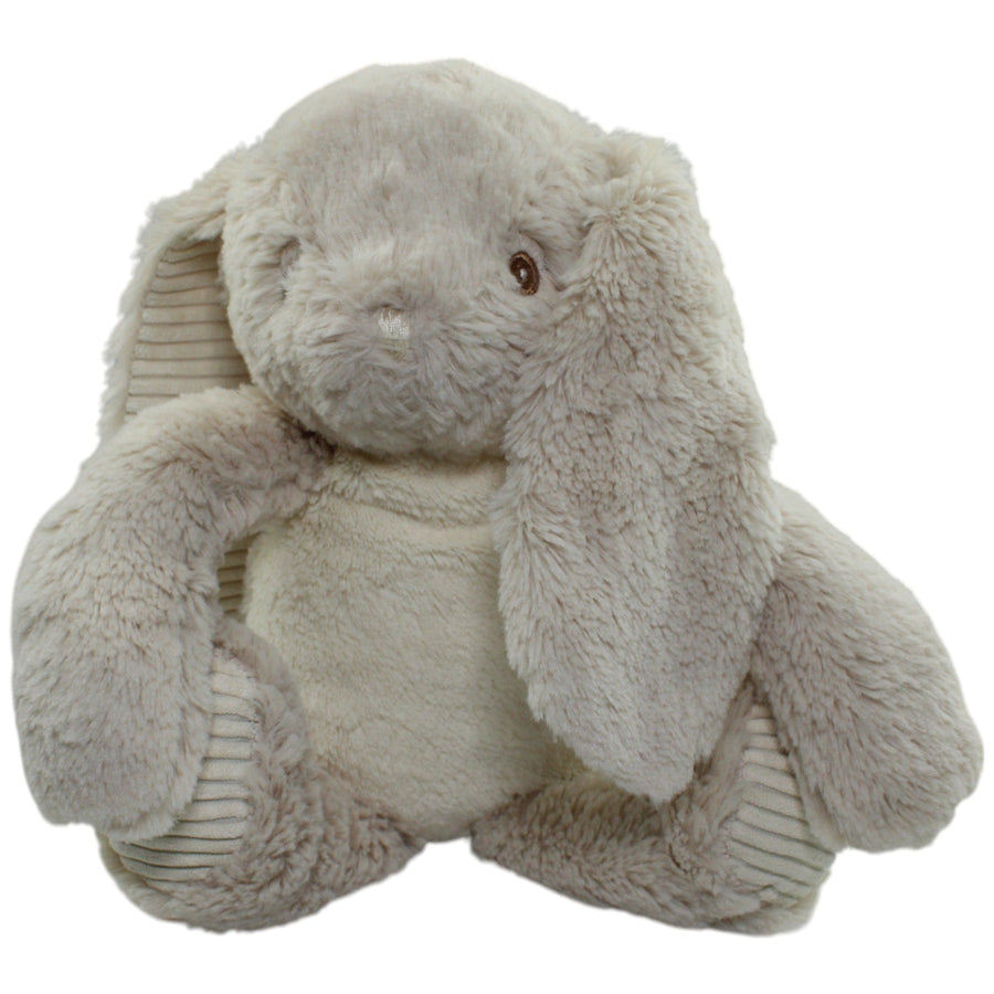 Beiger Hase mit Cord-Ohren und Klett