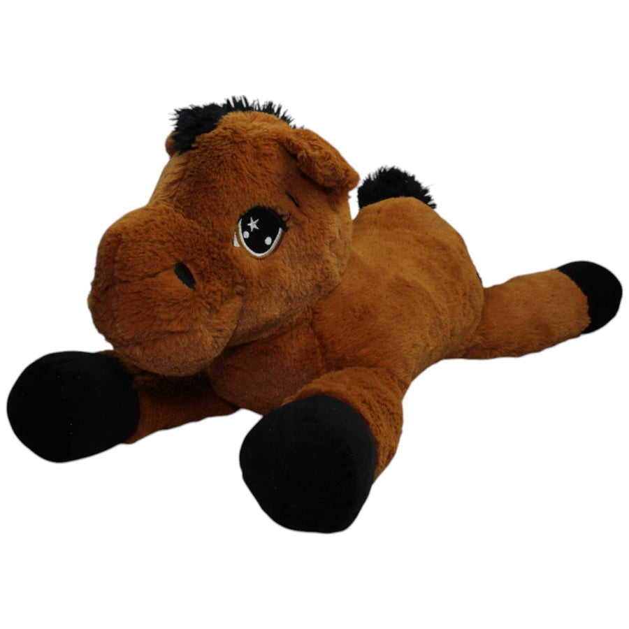 Braunes XXL Pferd, liegend