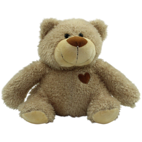 Kuschelfreund, weicher Teddybär mit braunem Herz