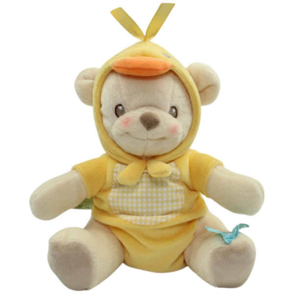 Süßer Teddybär mit Enten-Kostüm