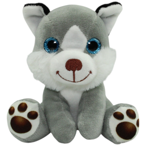 Süßer Husky mit Glitzeraugen, klein