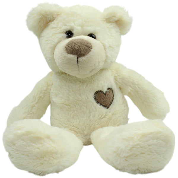 Weißer Schlenker Teddy mit Herz