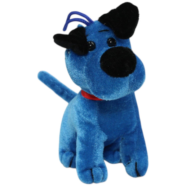 Blauer Hund, sitzend