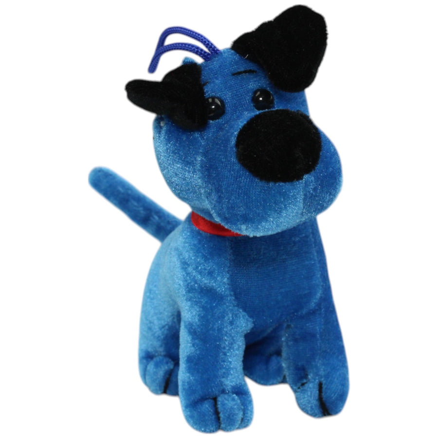 Blauer Hund, sitzend