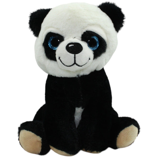 Panda mit blauen Glitzer-Augen