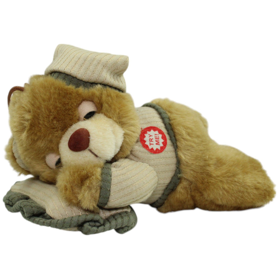 Schlafender Teddybär mit Sound