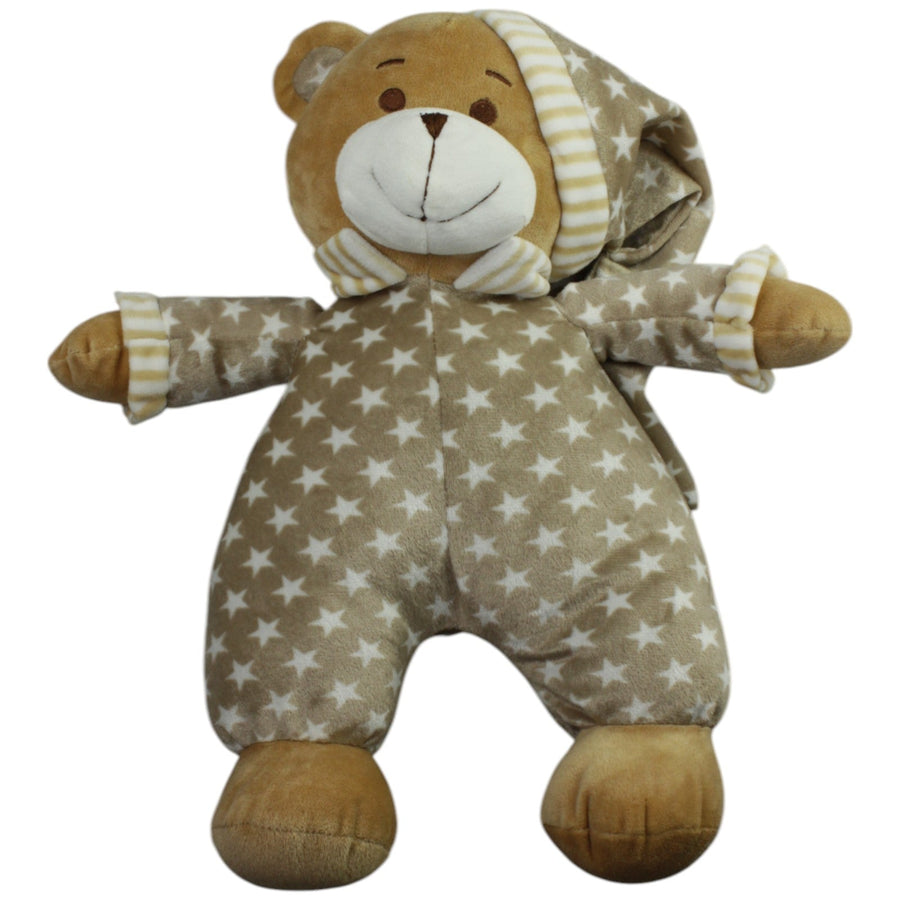 Süßer Schlaf-Teddy mit Sternmuster, groß