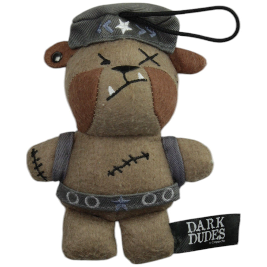 Dark Dudes, Bulldogge mit Rucksack