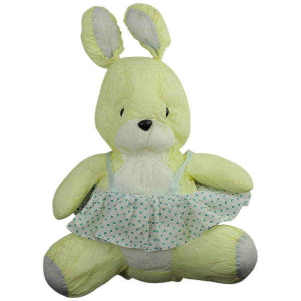 Knautschi, gelber XL Hase mit Kleid