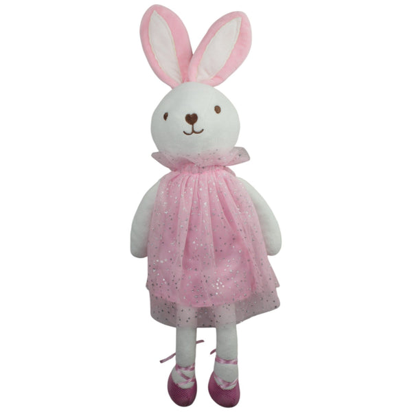 Süßer Schlenker Hase pinkem Glitzerkleid