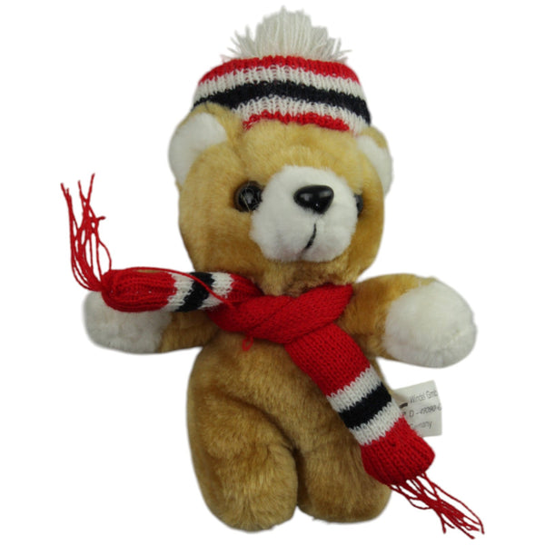 Teddy mit winterlicher Mütze & Schal