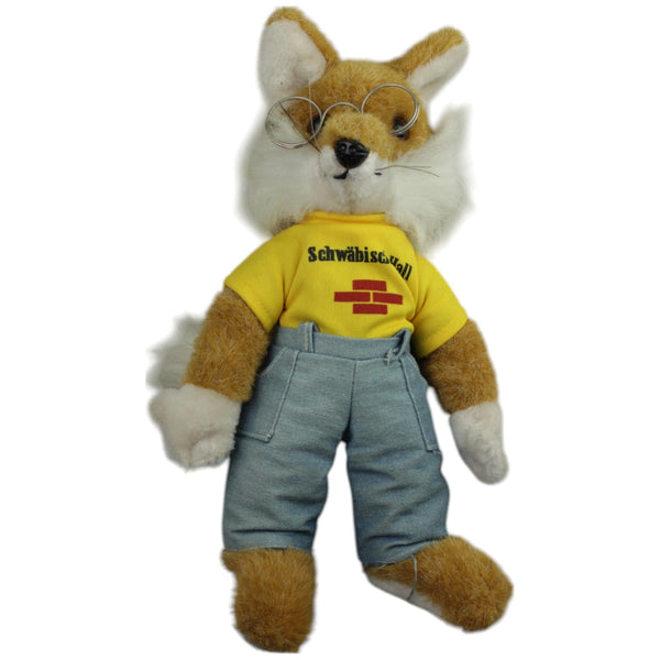 Männlicher Bausparfuchs mit Brille von Schwäbisch Hall