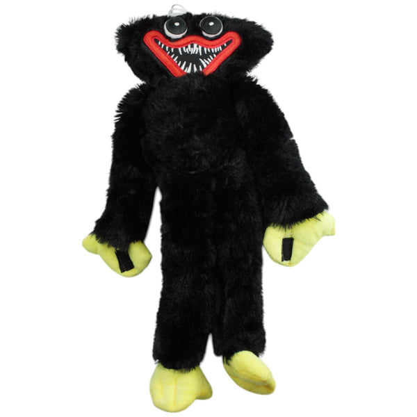 XL Monster mit Saugnapf aus Videospiel mit Klett-Händen, schwarz