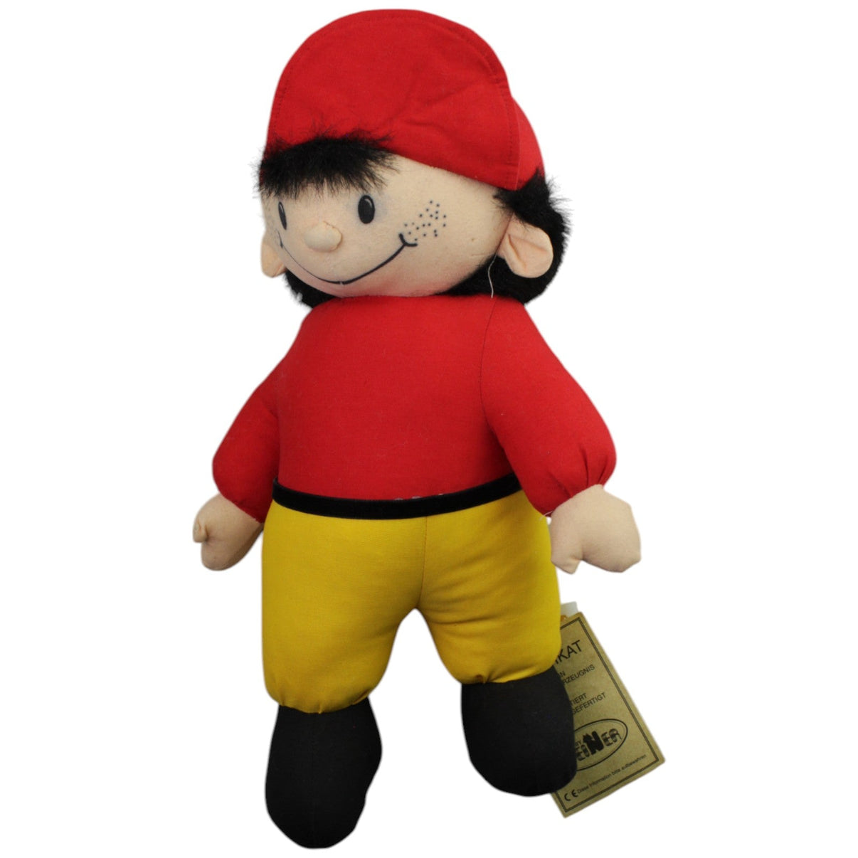 123000015413 Steiner Ostthüringer Zeitung (OTZ) Maskottchen, Otzi Plüschfigur Kumpel Leo neu