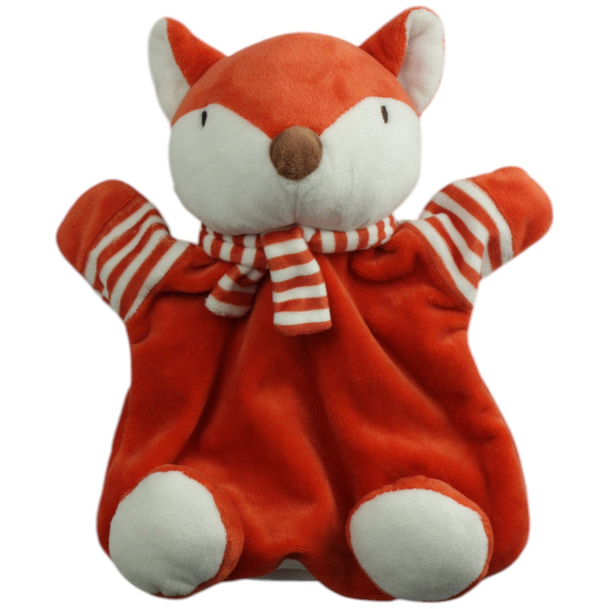 123000015478 Bruno Barthel fluffies, süßer Fuchs Handpuppe Kumpel Leo Gebraucht