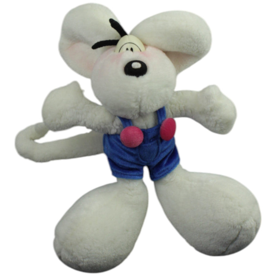 Diddl Maus in blauer Latzhose