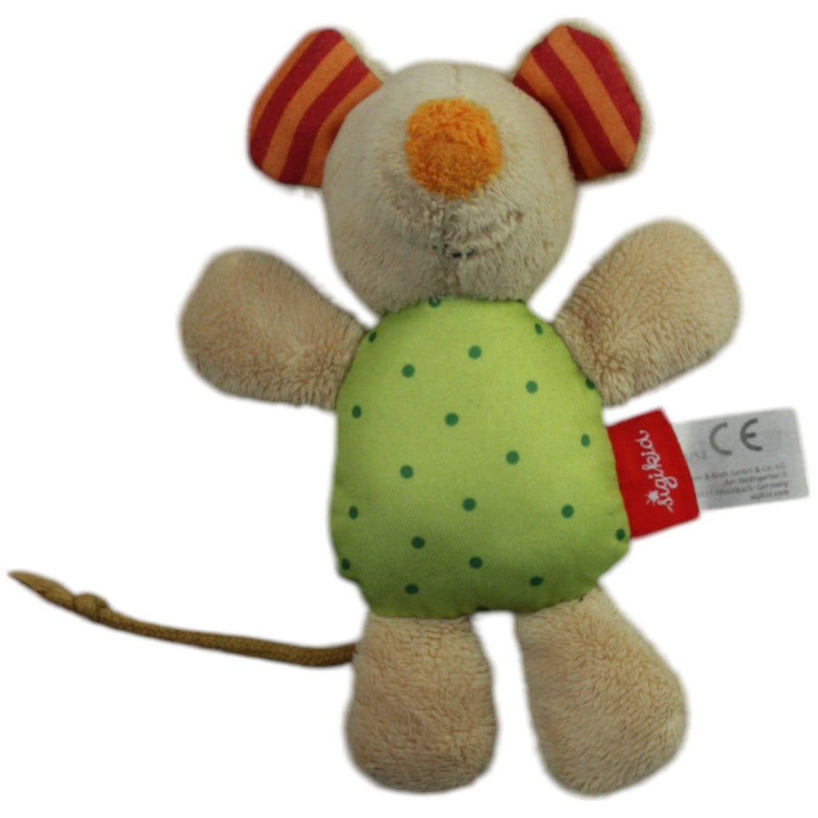 Maus mit punkten, grün