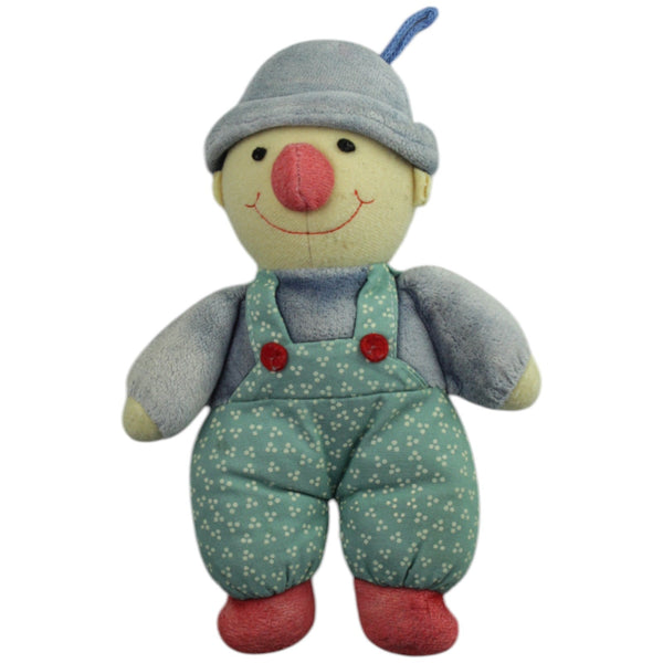 Süßer Clown mit grüner Latzhose