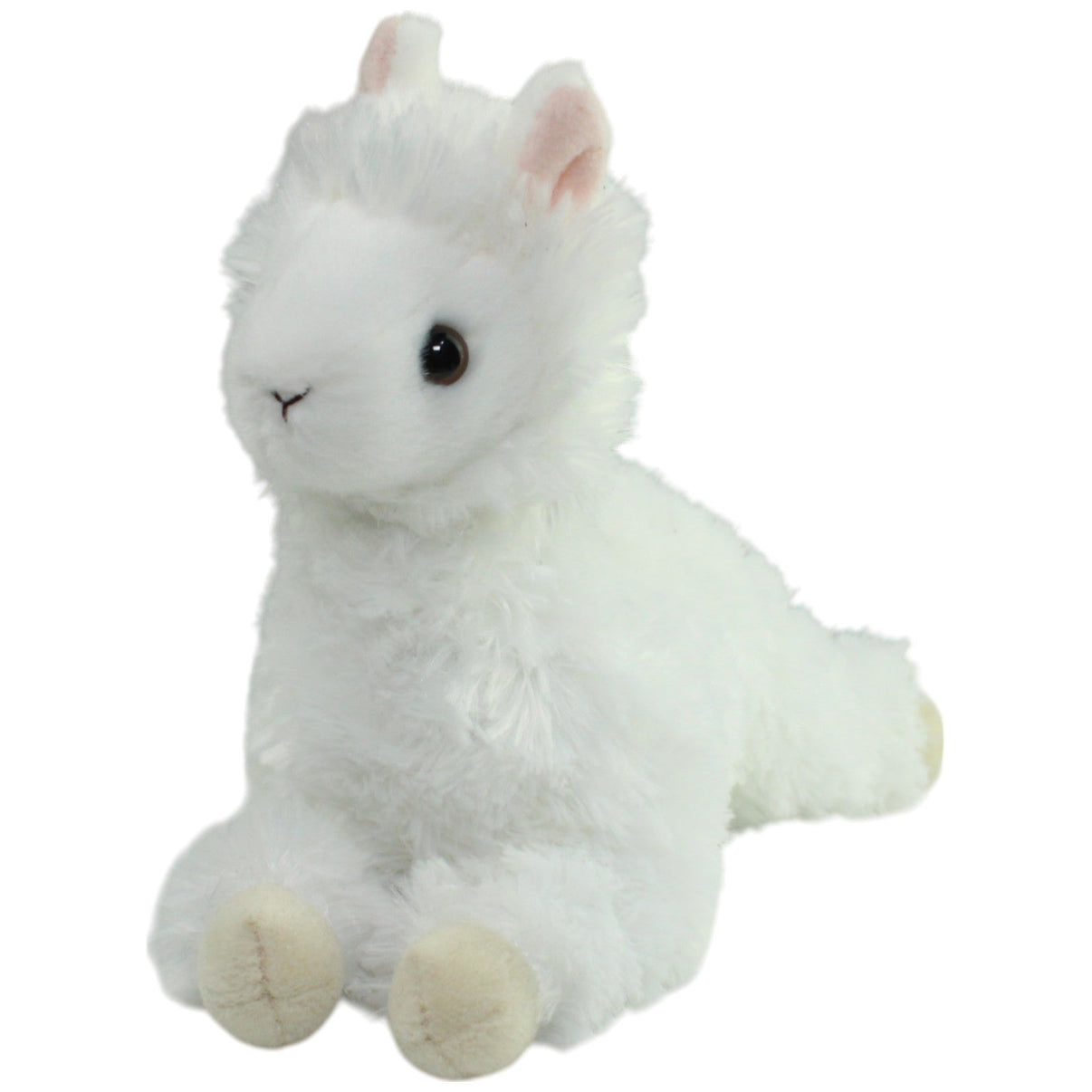 123000015663 Aurora Mini Flopsies Alpaka, weiß Kuscheltier Kumpel Leo Alpaka Gebraucht Lama