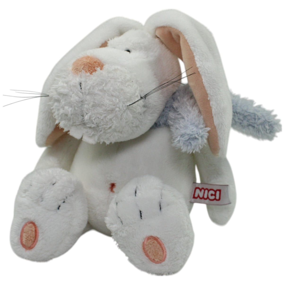 123000015754 NICI Hase, weiß Kuscheltier Kumpel Leo Gebraucht
