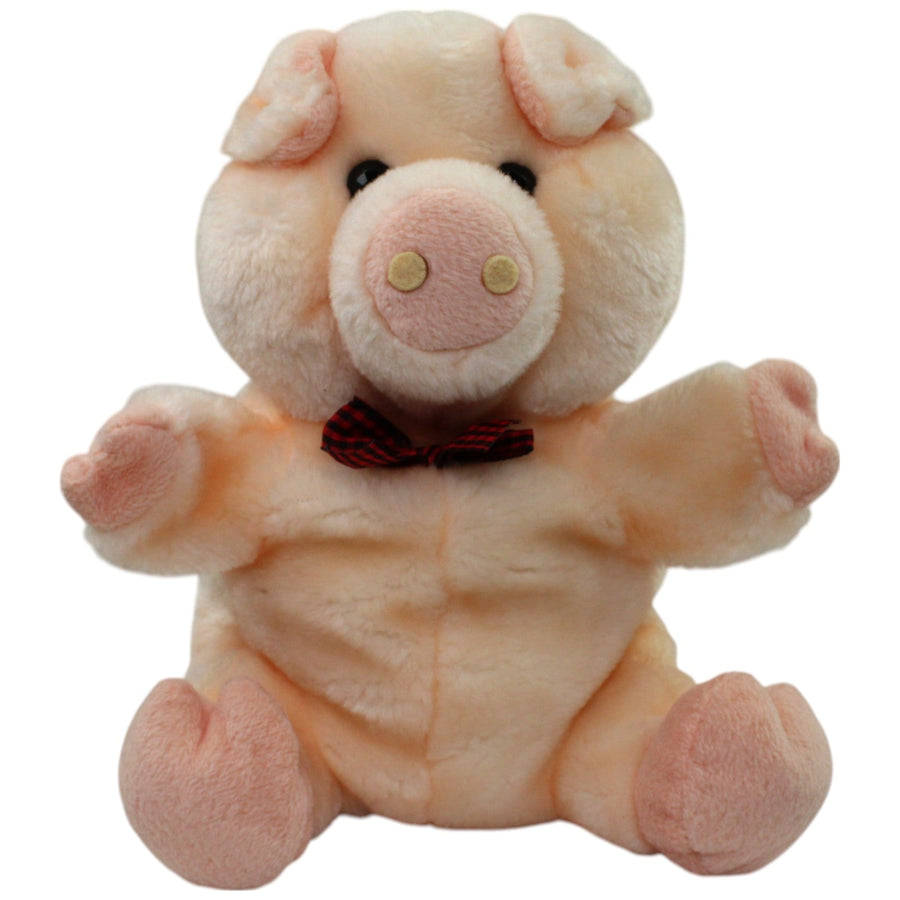 Schwein mit Schleife