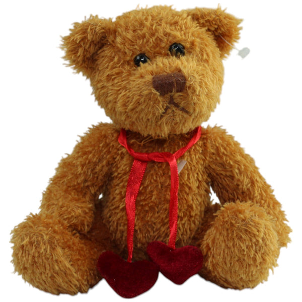 Kleiner Teddy mit 2 Herzen