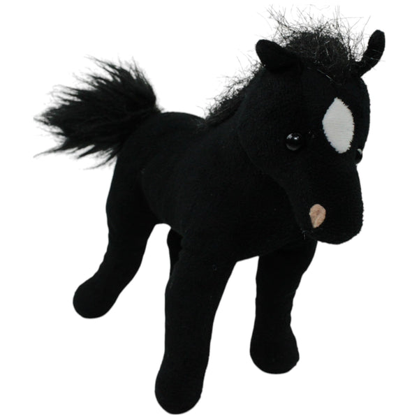 Schwarzes Pferd, stehend