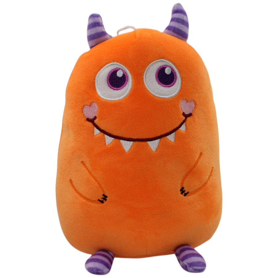 Lächelndes Monster, orange