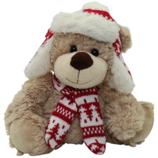 Teddy mit winterlicher Mütze & Schal