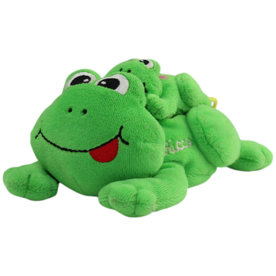 Großer Frosch mit Baby Frosch
