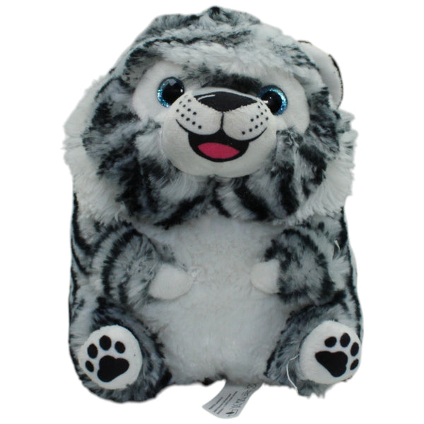 Süßer weißer Tiger, sitzend