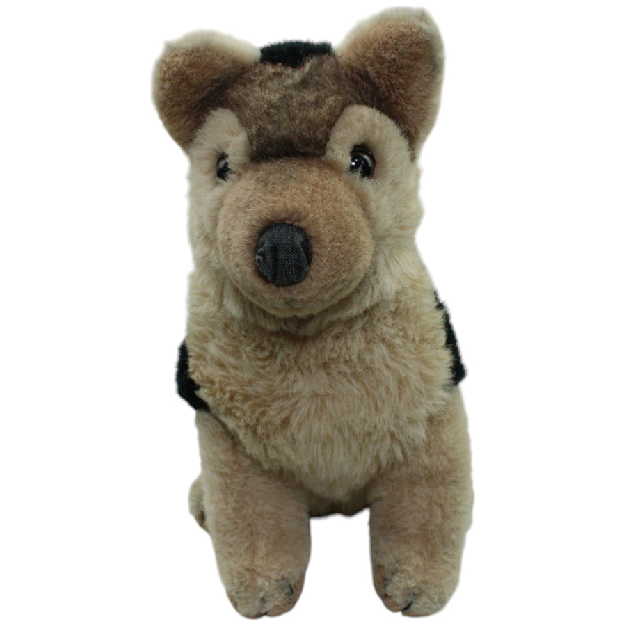 Hübscher Schäferhund, sitzend