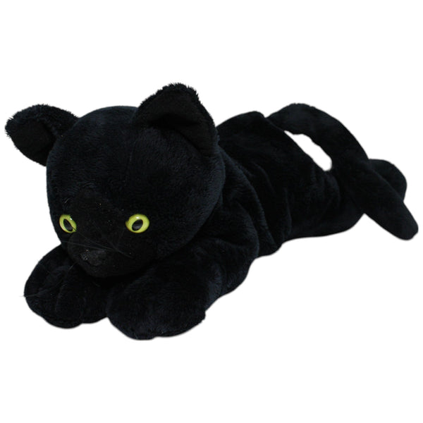 Wild Republic Bean Bag, Schwarze Katze liegend