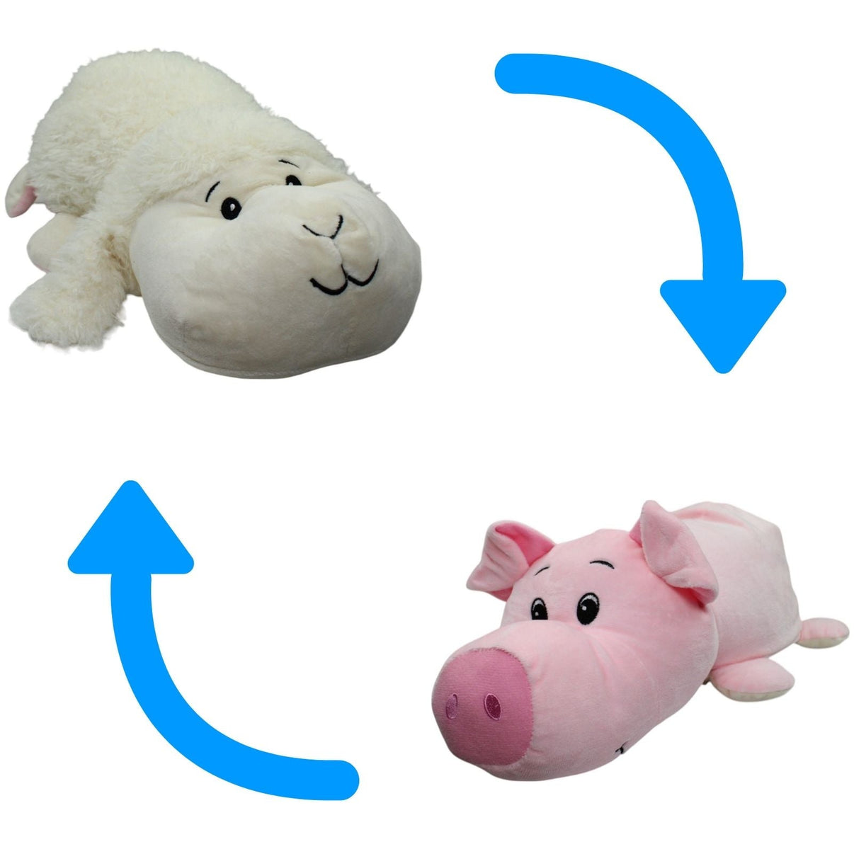 123000016515 QVC Fidibus, XL Schaf/Schwein Kuscheltier Kumpel Leo 45cm _Osterfreund_ _Wieder Da_