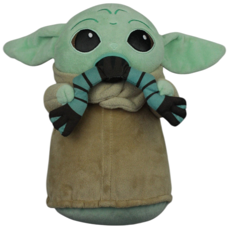 Grogu mit Frosch im Mund aus Star Wars: The Mandalorian