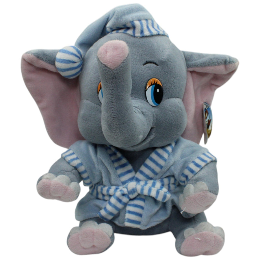 Süßer Elefant im Bademantel & Mütze