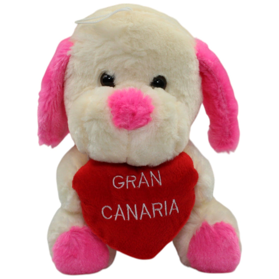 Hund mit rotem Herz "GRAN CANARIA"