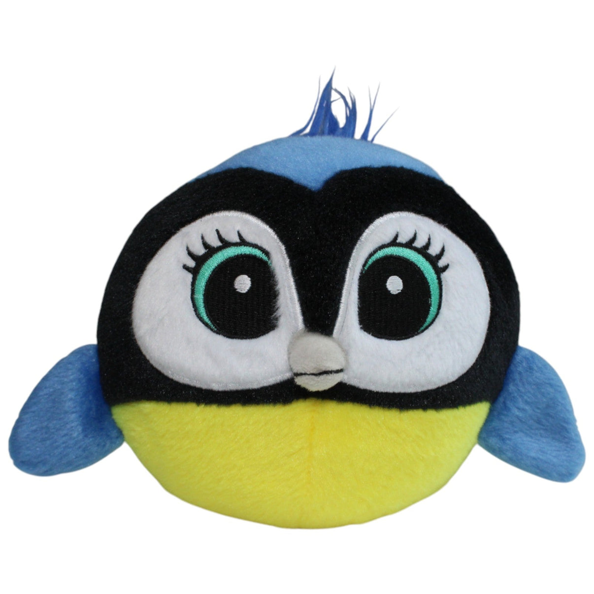 123000016725 TM Toys Sikorka Sonia von der Gang Swojaków Kuscheltier Kumpel Leo 17cm Blau Blaumeise