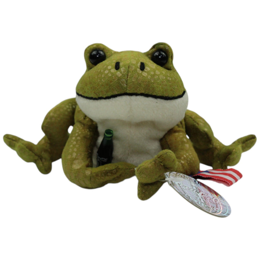 Frosch Hopps mit Coca Cola Flasche