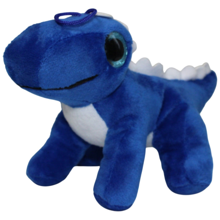Süßer blauer Dinosaurier mit Glitzer-Augen
