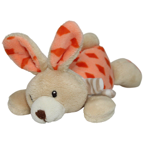 Hase orange, liegend
