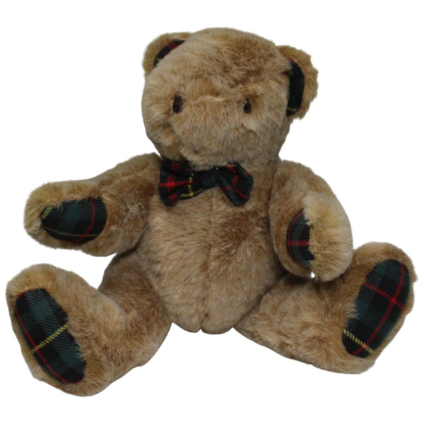 Schöner Teddy mit Schleife und beweglichen Gliedern