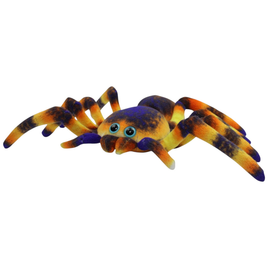 Spinne, orange-lila