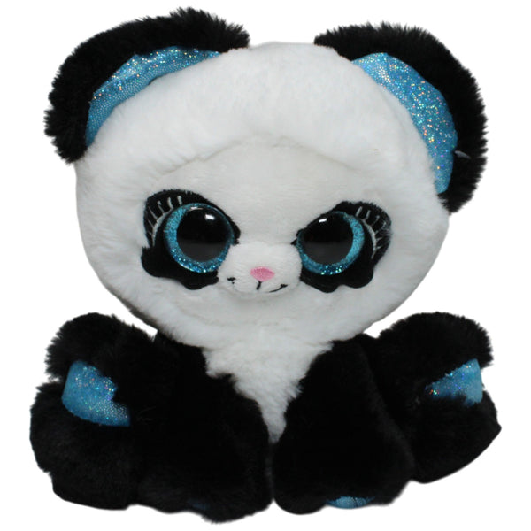 Süßer Panda mit blauem Glitzer