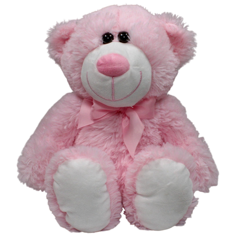XL Rosa Teddybär mit Schleife